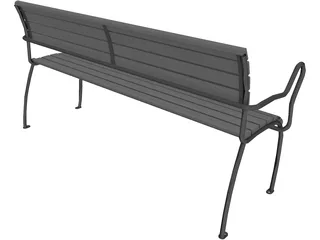 Bench 3D Model