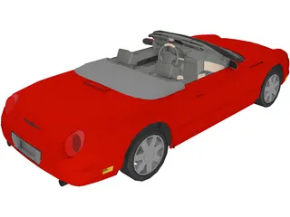 Ford Thunderbird 3D Model