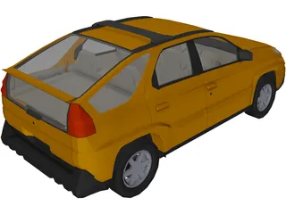 Pontiac Aztec 3D Model