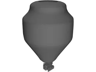 High Altitude Balloon 3D Model