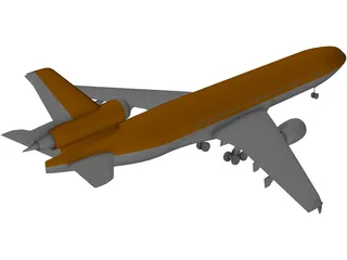 McDonnell Douglas MD-11 3D Model