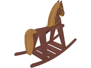 Rocking Horse 3D Model