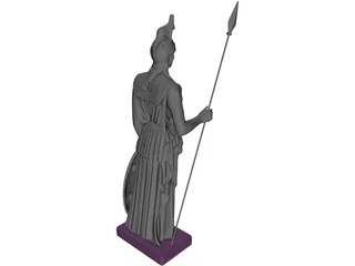 Athena 3D Model