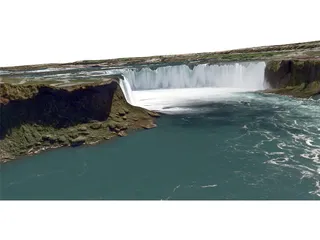 Niagara Falls 3D Model