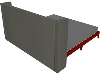 Mura Design Bed 3D Model