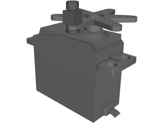 RC Servo Futaba 3003 3D Model