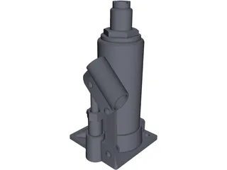 Hydraulic Jack 3D Model