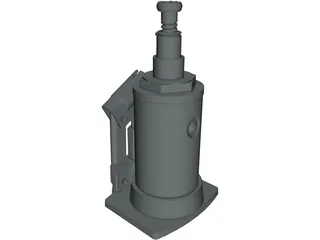 Hydraulic Jack 3D Model