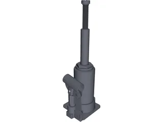 Hydraulic Jack 3D Model