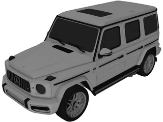 Mercedes-Benz G63 AMG (2019) 3D Model