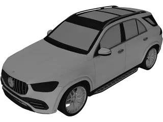Mercedes-Benz GLE63 AMG (2019) 3D Model