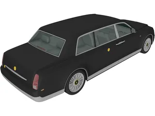 Toyota Century Royal (2006) 3D Model