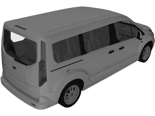 Ford Tourneo Connect (2014) 3D Model