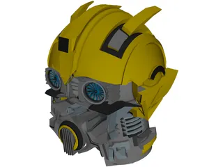 Bumblebee Head 3D Model
