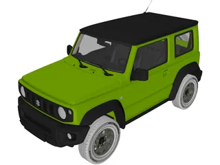 Suzuki Jimny (2019) 3D Model