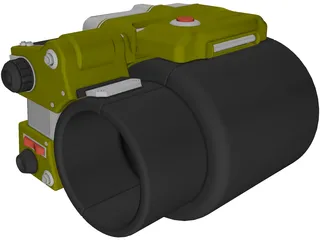 Pip-Boy 2000 3D Model