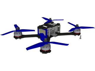 Franz Valve Balloon Drone Navigation 3D Model