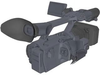 Sony Video Camera 3D Model