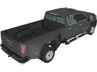 GMC Sierra 3500HD (2019) 3D Model