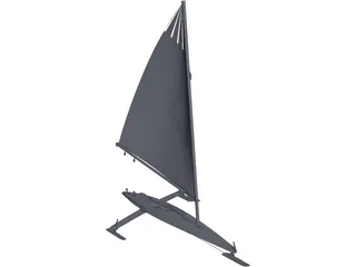 Iceboat DN-60 3D Model