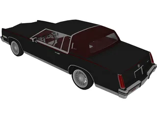 Cadillac Eldorado (1983) 3D Model