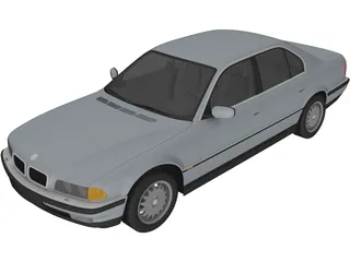 BMW 7-series [E38] (1994) 3D Model