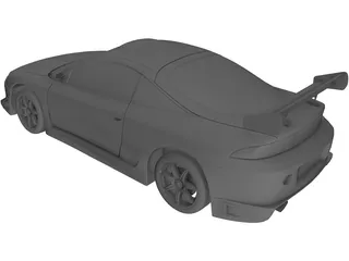 Mitsubishi Eclipse (1995) 3D Model