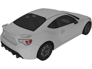 Toyota GT86 (2013) 3D Model