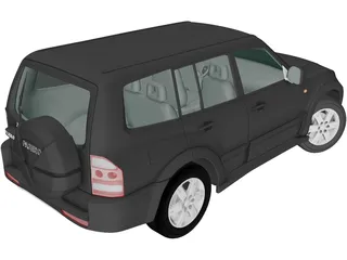 Mitsubishi Pajero 5-Doors (2005) 3D Model