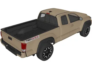 Toyota Tacoma TRD (2016) 3D Model