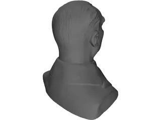 Ataturk Bust 3D Model