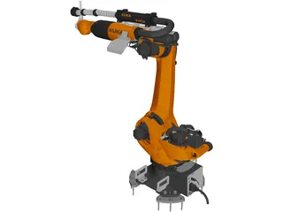 KUKA Quantec KR-120 R2700-2 3D Model