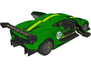 Brabham BT62 (2019) 3D Model