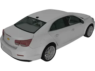 Chevrolet Malibu (2013) 3D Model