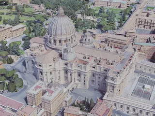 Vatican City, Rome, Italy (2019) 3D Model