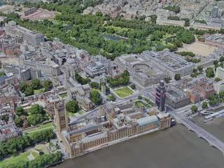 London City, UK (2019) 3D Model