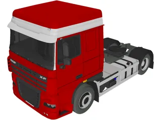 DAF XF 3D Model