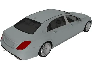 Mercedes-Maybach (2019) 3D Model