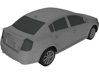 Nissan Sentra (2008) 3D Model