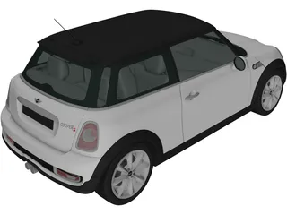 Mini Cooper S (2011) 3D Model