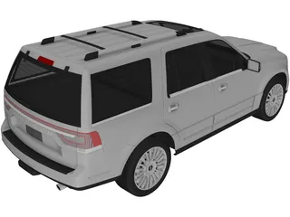 Lincoln Navigator (2015) 3D Model