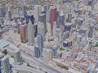 Toronto City, ON, Canada (2019) 3D Model