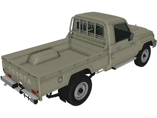 Toyota Land Cruiser [J71] 3D Model