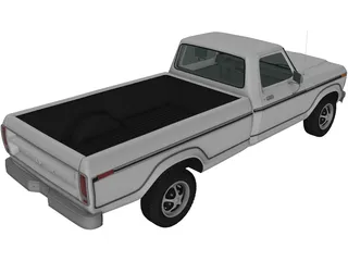 Ford F150 (1978) 3D Model