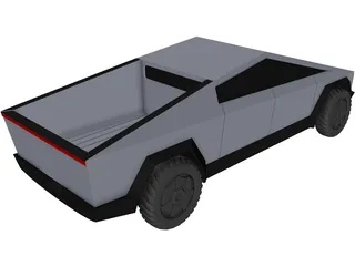 Tesla Cybertruck 3D Model