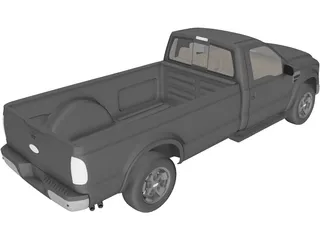 Ford F-150 Pickup 3D Model