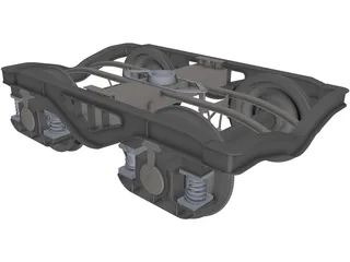 Y-25 Bogie 3D Model