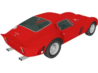 Ferrari 250 GTO (1962) 3D Model