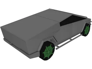 Tesla Cybertruck 3D Model