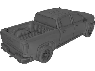 GMC Sierra 1500 (2019) 3D Model